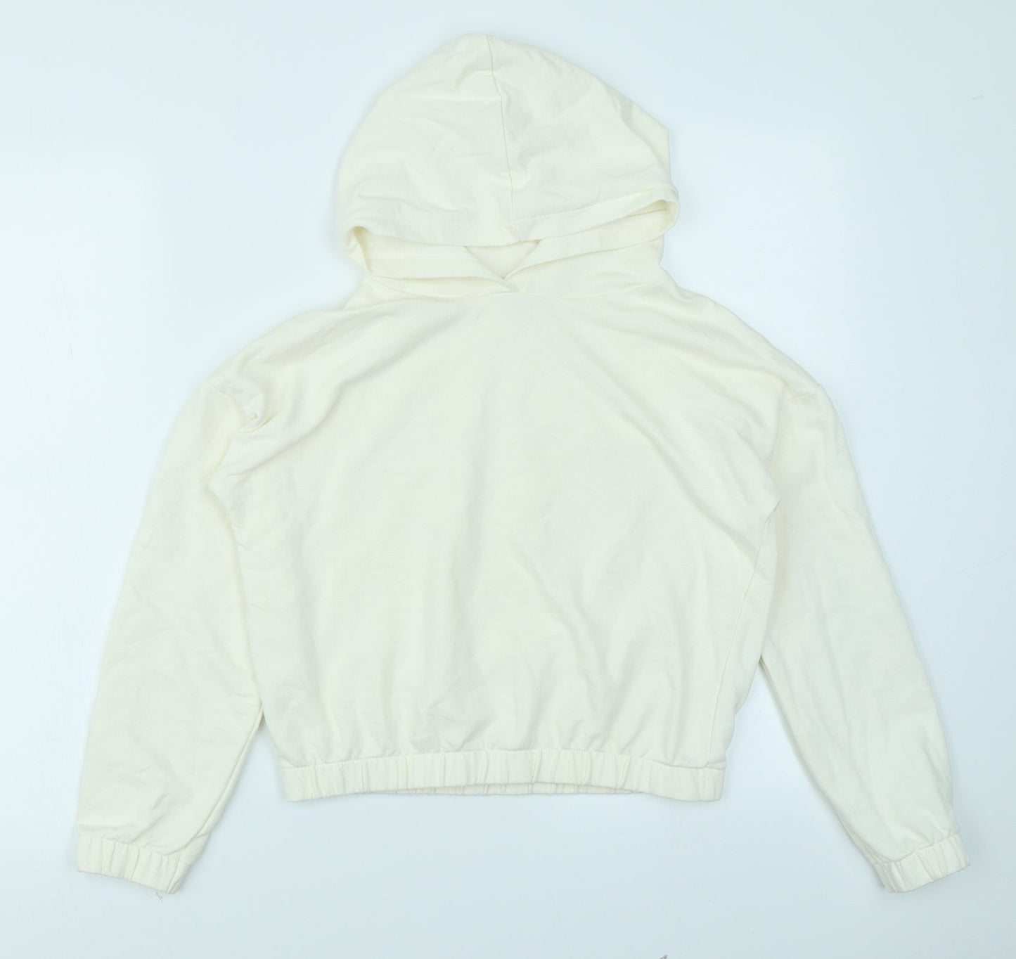 TU Girls Ivory   Pullover Hoodie Size 12 Years