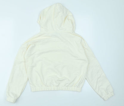 TU Girls Ivory   Pullover Hoodie Size 12 Years