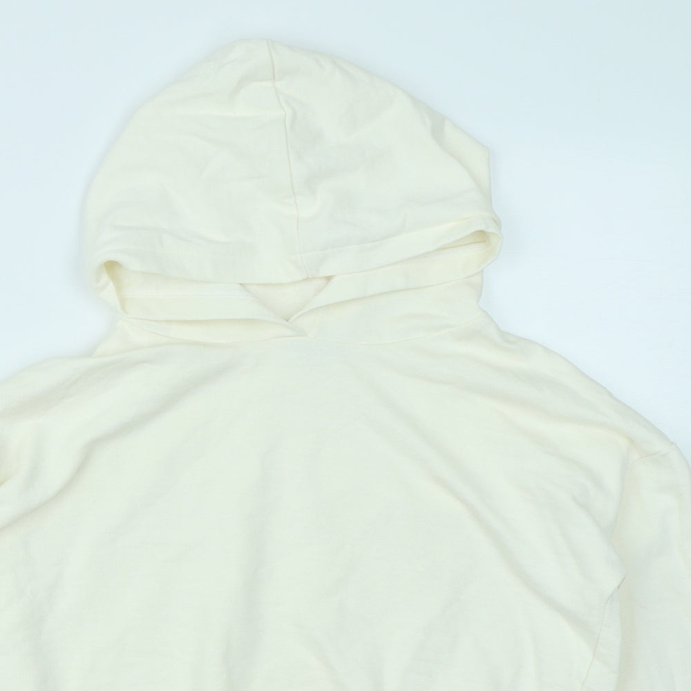 TU Girls Ivory   Pullover Hoodie Size 12 Years