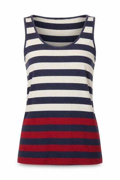 Womens UK Size XS Great Plains Blue Basic Tank