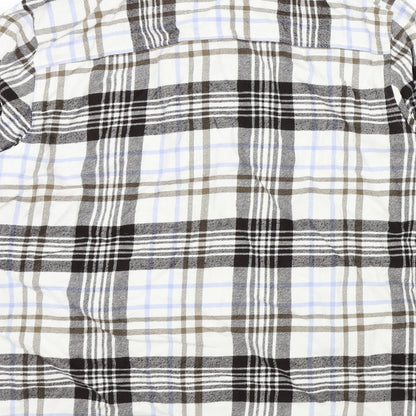 Mens UK Size M LERROS Brown  Button-Up Long Sleeve Casual Shirt