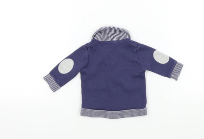 George Baby Blue   Basic Coat Coat Size 0-3 Months
