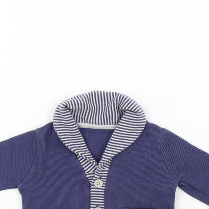 George Baby Blue   Basic Coat Coat Size 0-3 Months