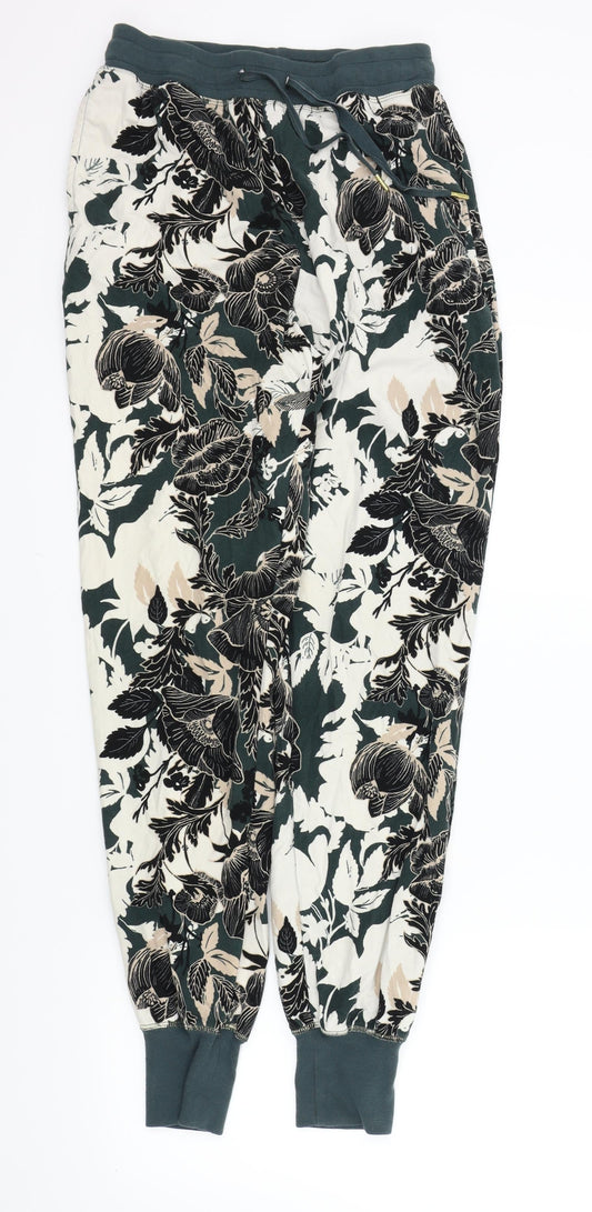 Womens UK Size S NEXT Regular Fit  Green Trousers