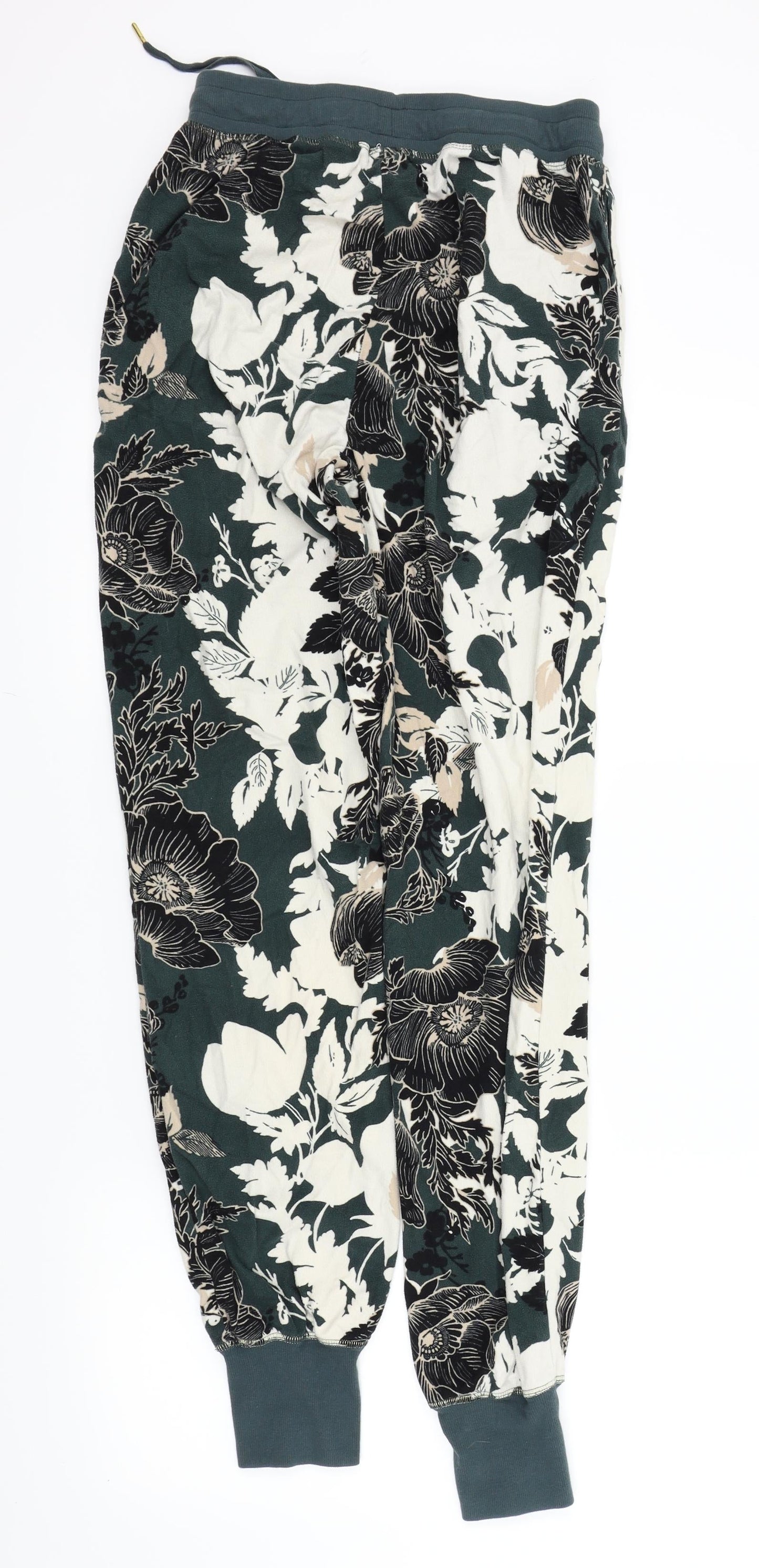 Womens UK Size S NEXT Regular Fit  Green Trousers