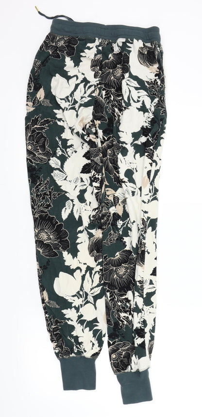 Womens UK Size S NEXT Regular Fit  Green Trousers