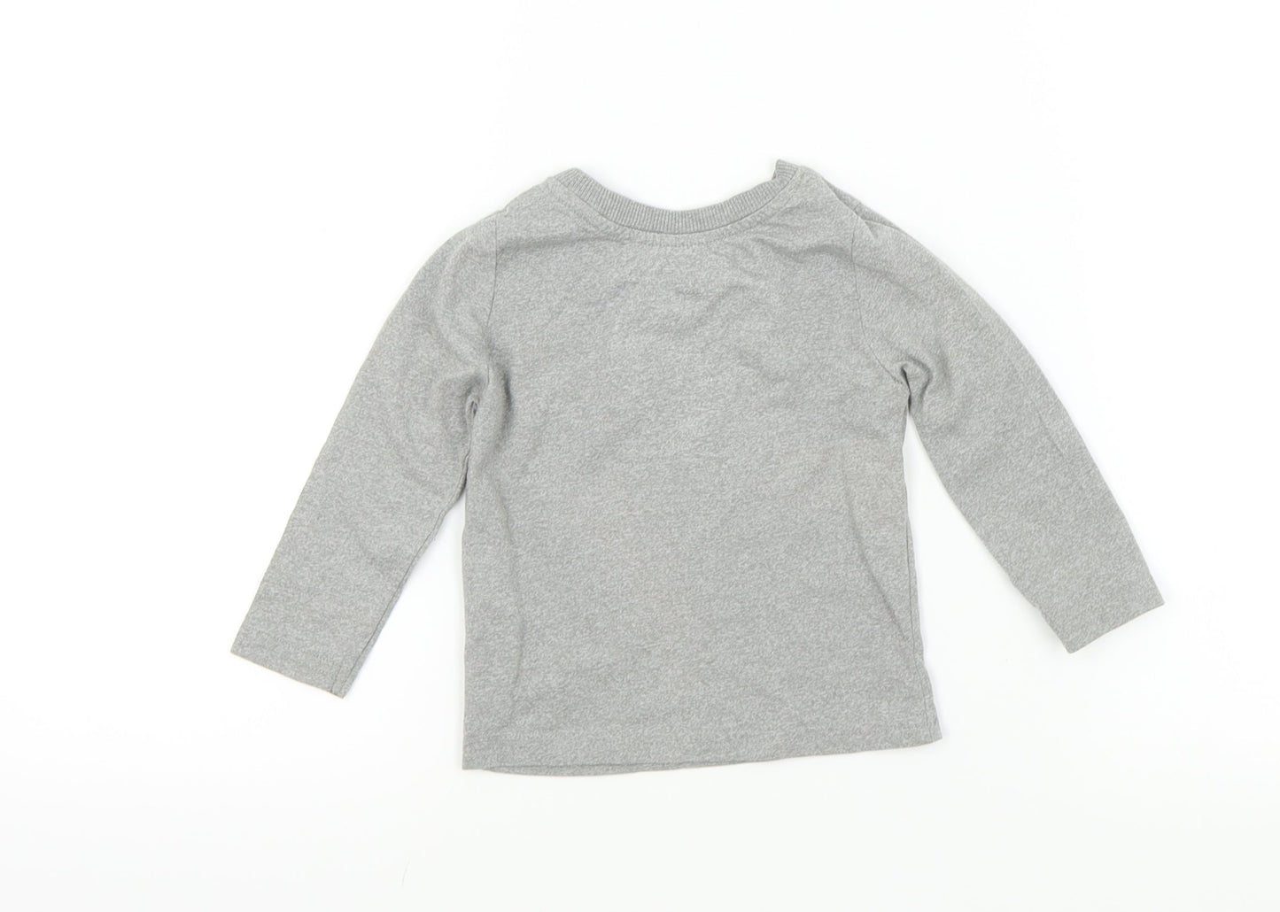 Rebel Baby Grey Colourblock  Basic T-Shirt Size 9-12 Months  - 73
