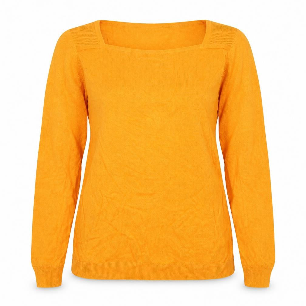 Tu Womens Orange   Pullover Jumper Size 12