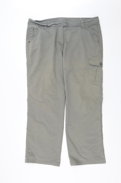 Hawkshead Womens Green   Trousers  Size 20 L30 in