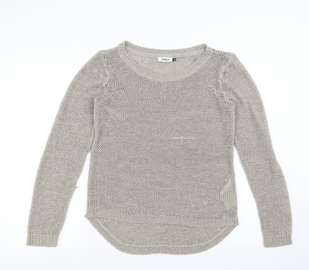 Only Womens Grey   Pullover Jumper Size M