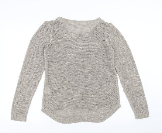 Only Womens Grey   Pullover Jumper Size M