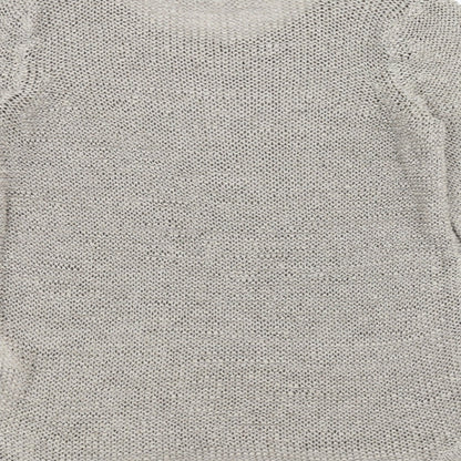 Only Womens Grey   Pullover Jumper Size M