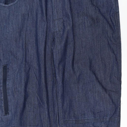 Crane Womens Blue  Denim Straight Jeans Size L L32 in