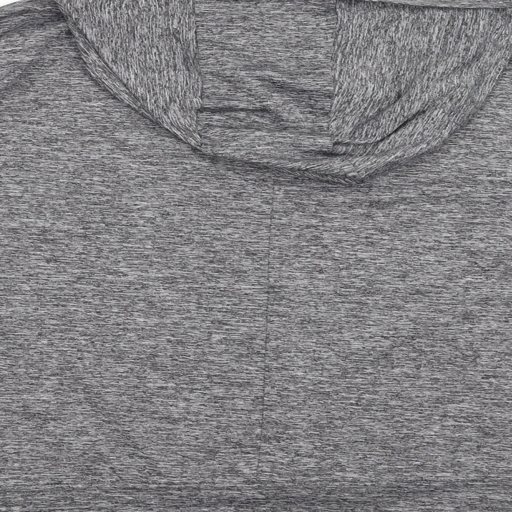 Matalan Girls Grey   Pullover Hoodie Size 10-11 Years