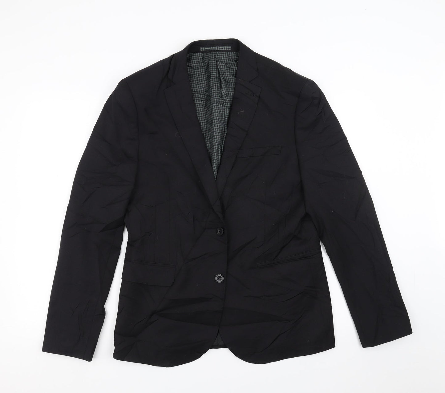 Mens UK Size 40 Marks and Spencer Regular Black Suit Jacket