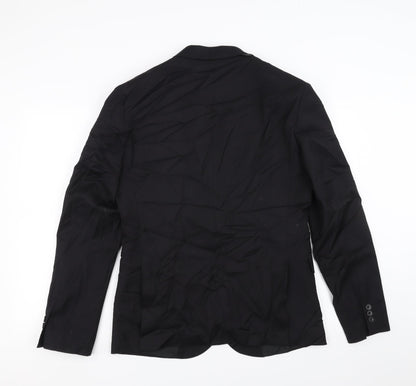 Mens UK Size 40 Marks and Spencer Regular Black Suit Jacket