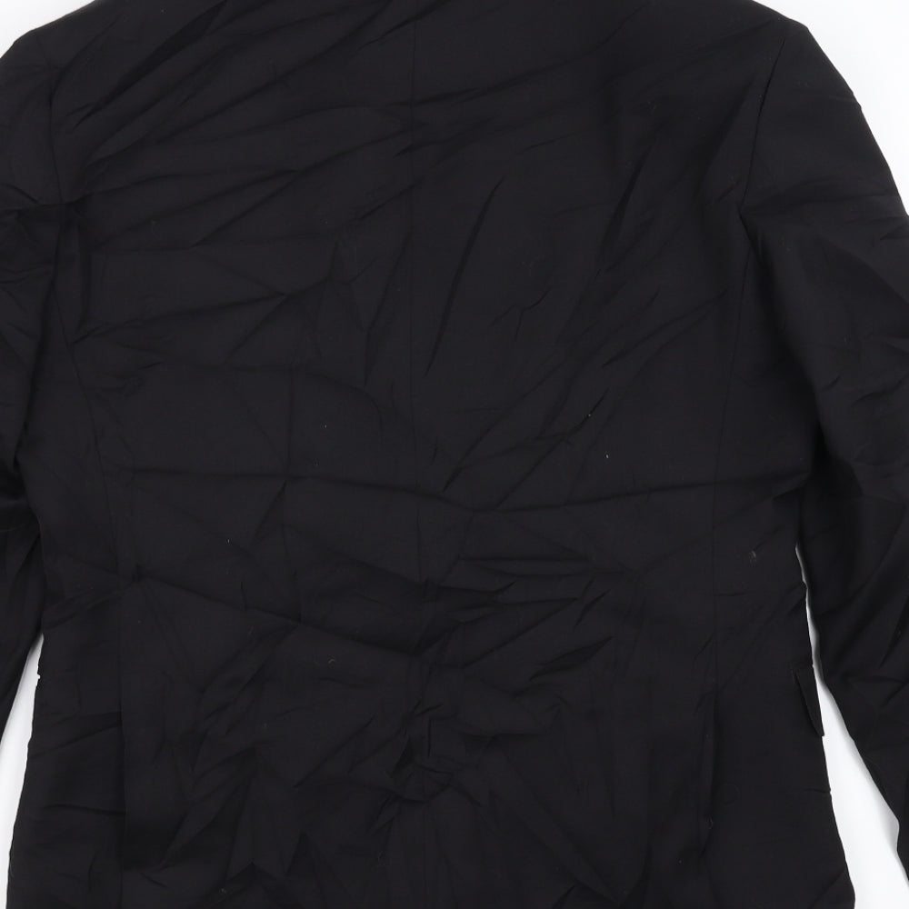 Mens UK Size 40 Marks and Spencer Regular Black Suit Jacket