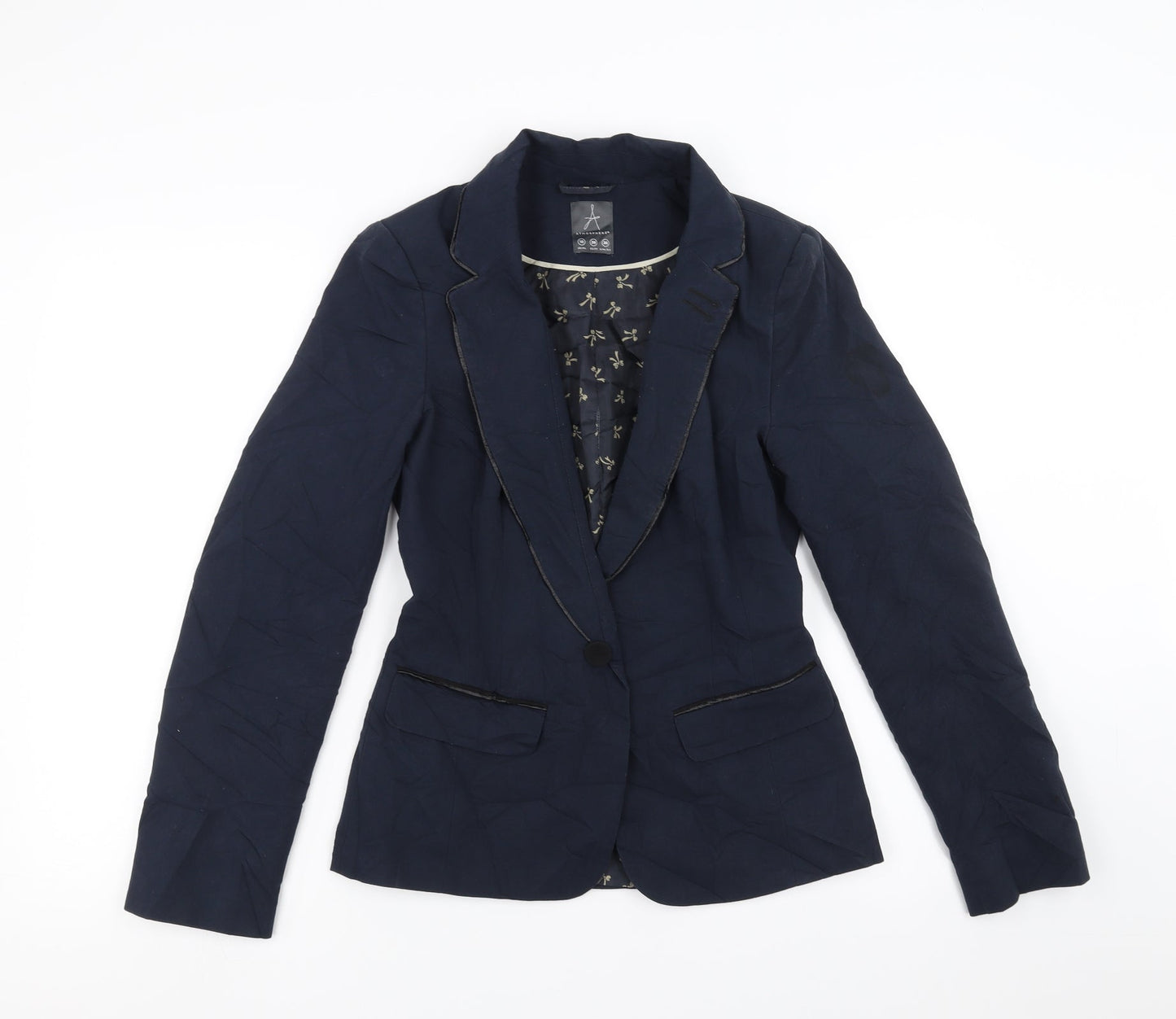Primark Womens Blue   Jacket Blazer Size 10