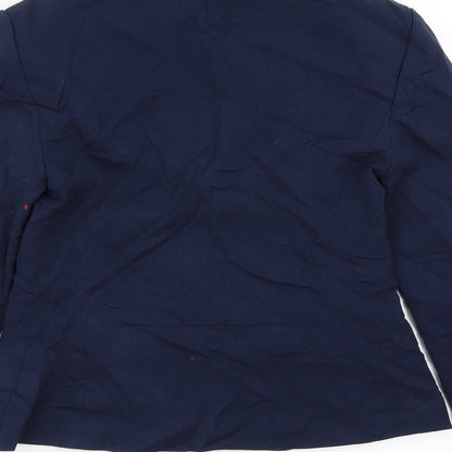 Marks and Spencer Womens Blue   Jacket Blazer Size 6