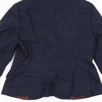 TU Womens Blue   Jacket Suit Jacket Size 10