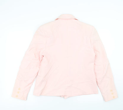 Womens UK Size 10 Libra Regular Pink Suit Jacket