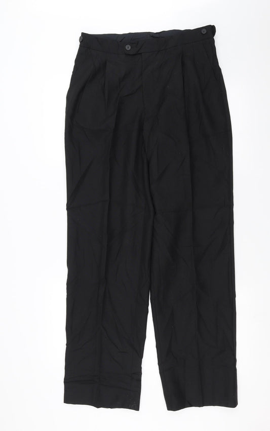 Preworn Mens Black   Trousers  Size 30 in L31 in