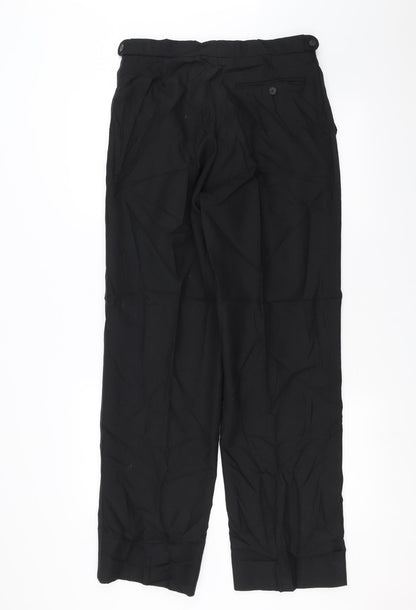 Preworn Mens Black   Trousers  Size 30 in L31 in