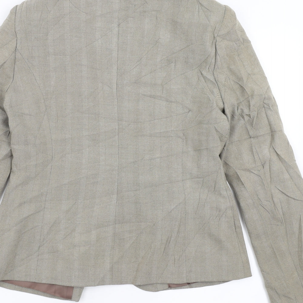 Evie Collection Womens Green   Jacket Suit Jacket Size 10