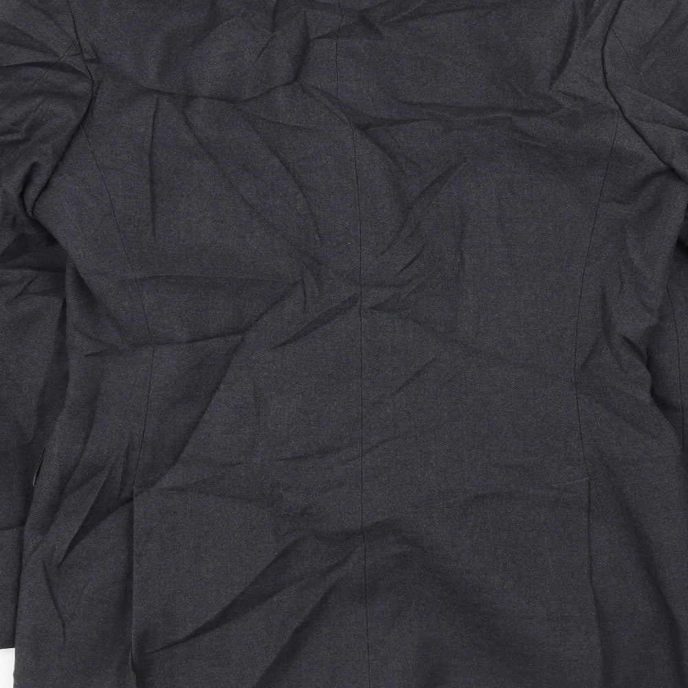 Mens UK Size 40 Preworn Regular Grey Suit Jacket