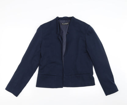 Miss Selfridge Womens Blue   Jacket Suit Jacket Size 10