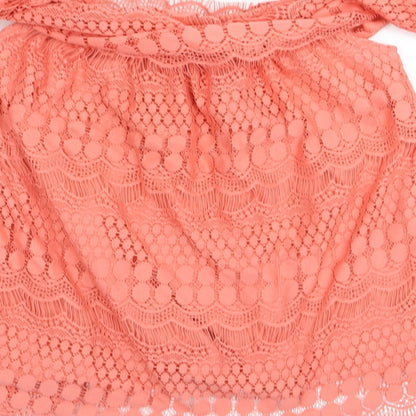 Primark Womens Pink Geometric  Basic Tank Size 6