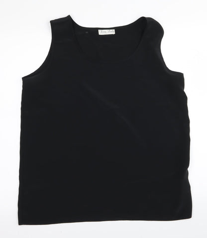 foxy lady Womens Black   Basic Tank Size 16
