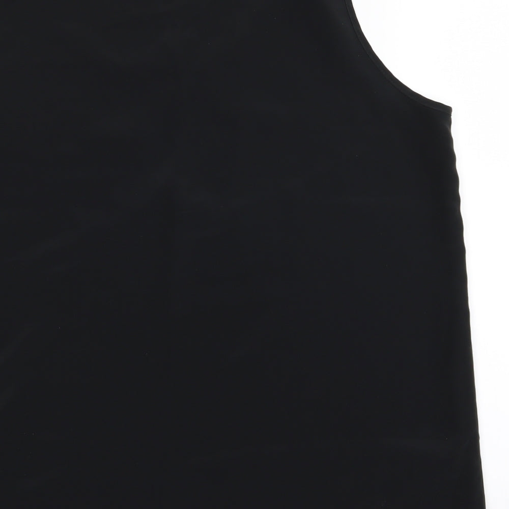 foxy lady Womens Black   Basic Tank Size 16