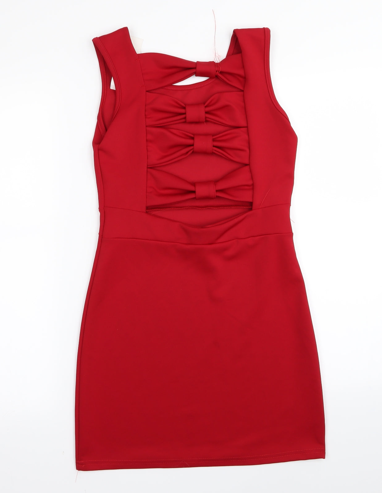 she liked Womens Red   Pencil Dress  Size S