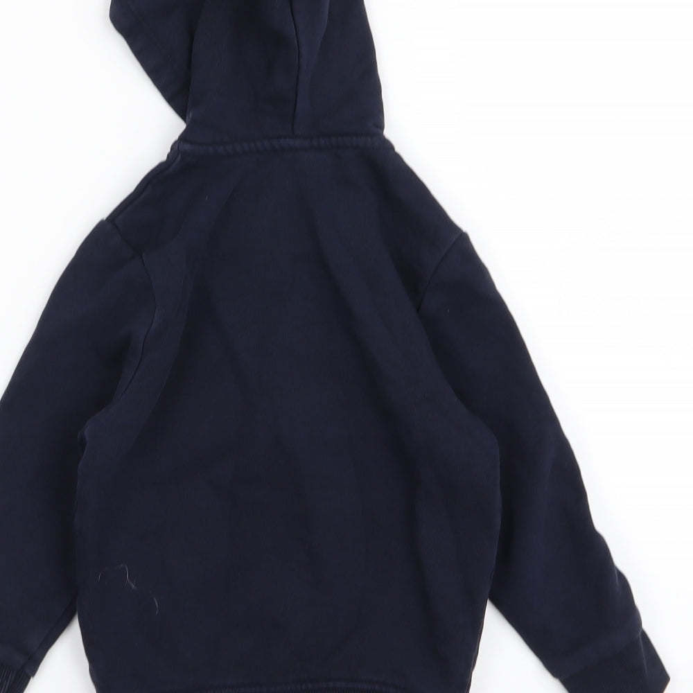 TU Boys Blue   Full Zip Jumper Size 3 Years  - school