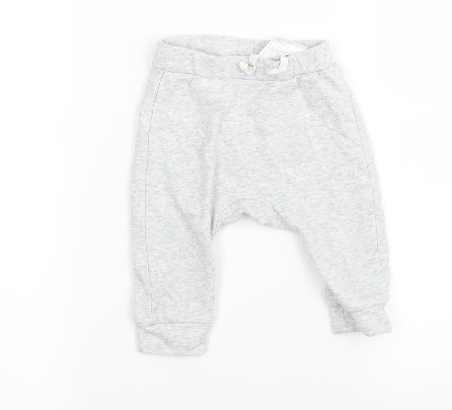 H&M Boys Grey   Jogger Trousers Size 3-6 Months