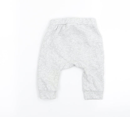 H&M Boys Grey   Jogger Trousers Size 3-6 Months
