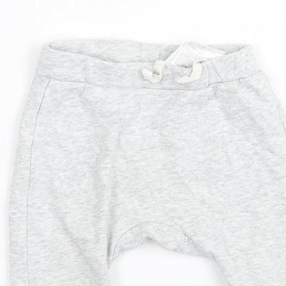 H&M Boys Grey   Jogger Trousers Size 3-6 Months