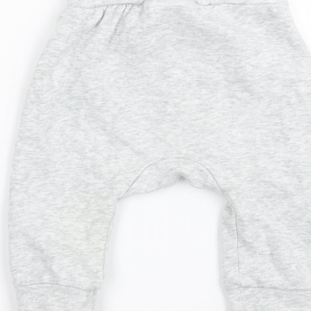H&M Boys Grey   Jogger Trousers Size 3-6 Months