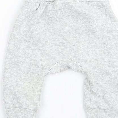 H&M Boys Grey   Jogger Trousers Size 3-6 Months