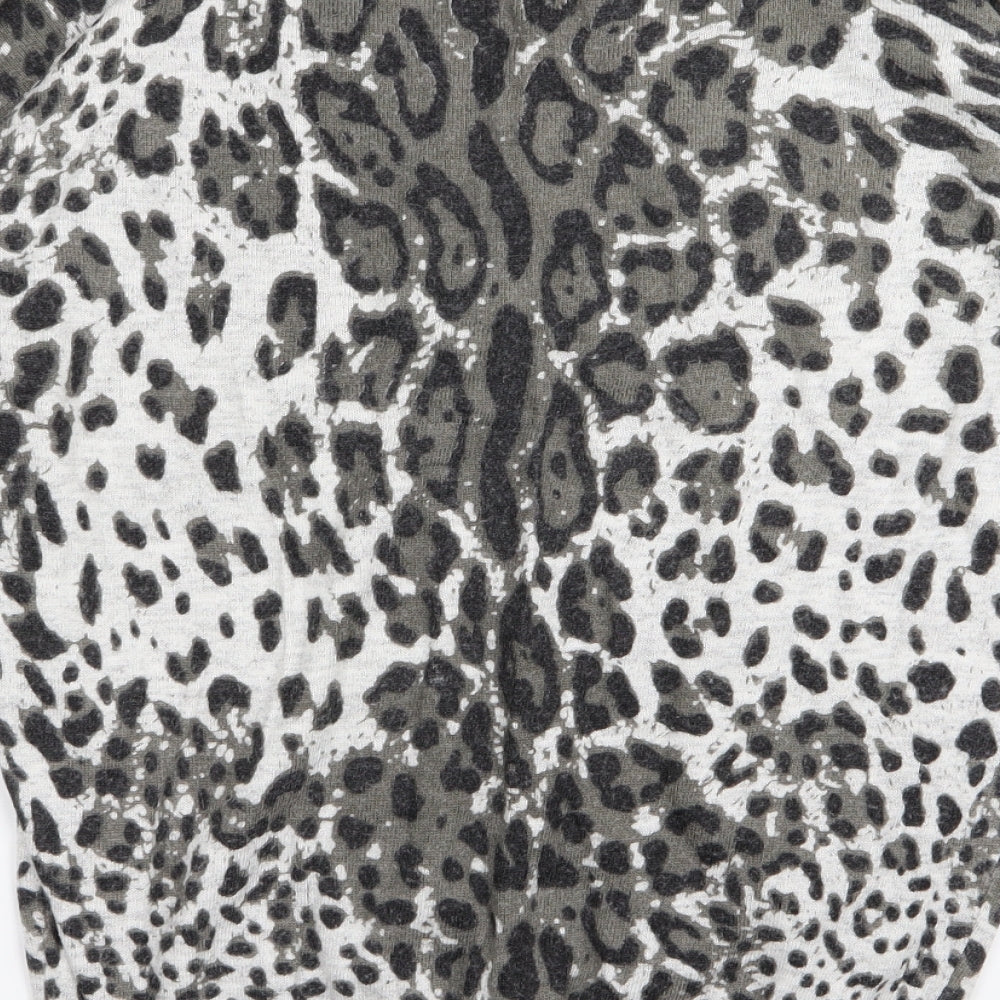 urban bliss Womens Multicoloured Animal Print  Pullover Jumper Size 10