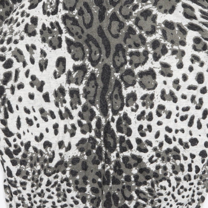 urban bliss Womens Multicoloured Animal Print  Pullover Jumper Size 10