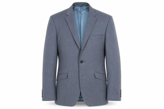 Mens UK Size 38 Autograph Regular Blue Suit Jacket