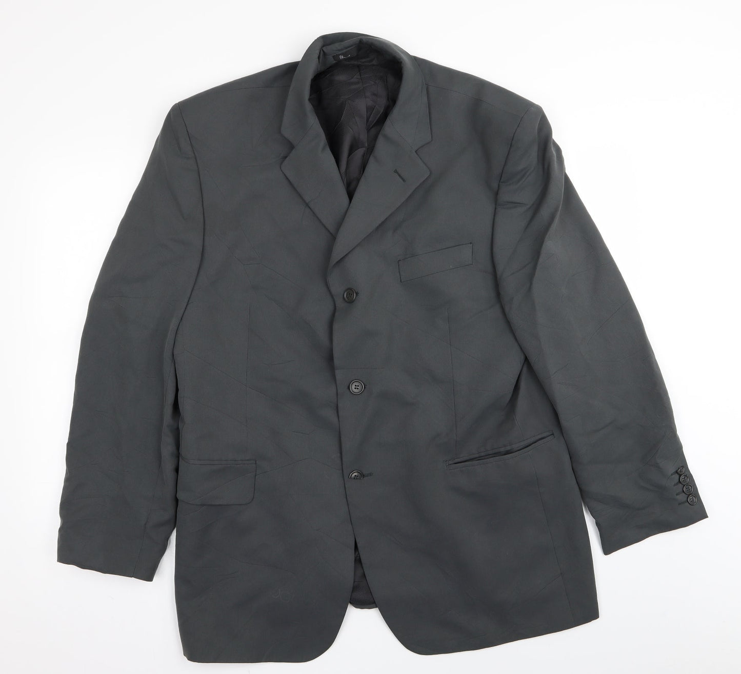 Mens UK Size 44 BHS Regular Grey Suit Jacket
