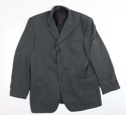 Mens UK Size 44 BHS Regular Grey Suit Jacket
