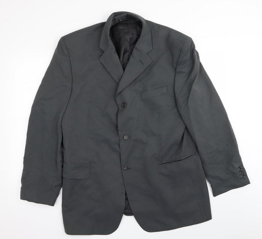 Mens UK Size 44 BHS Regular Grey Suit Jacket