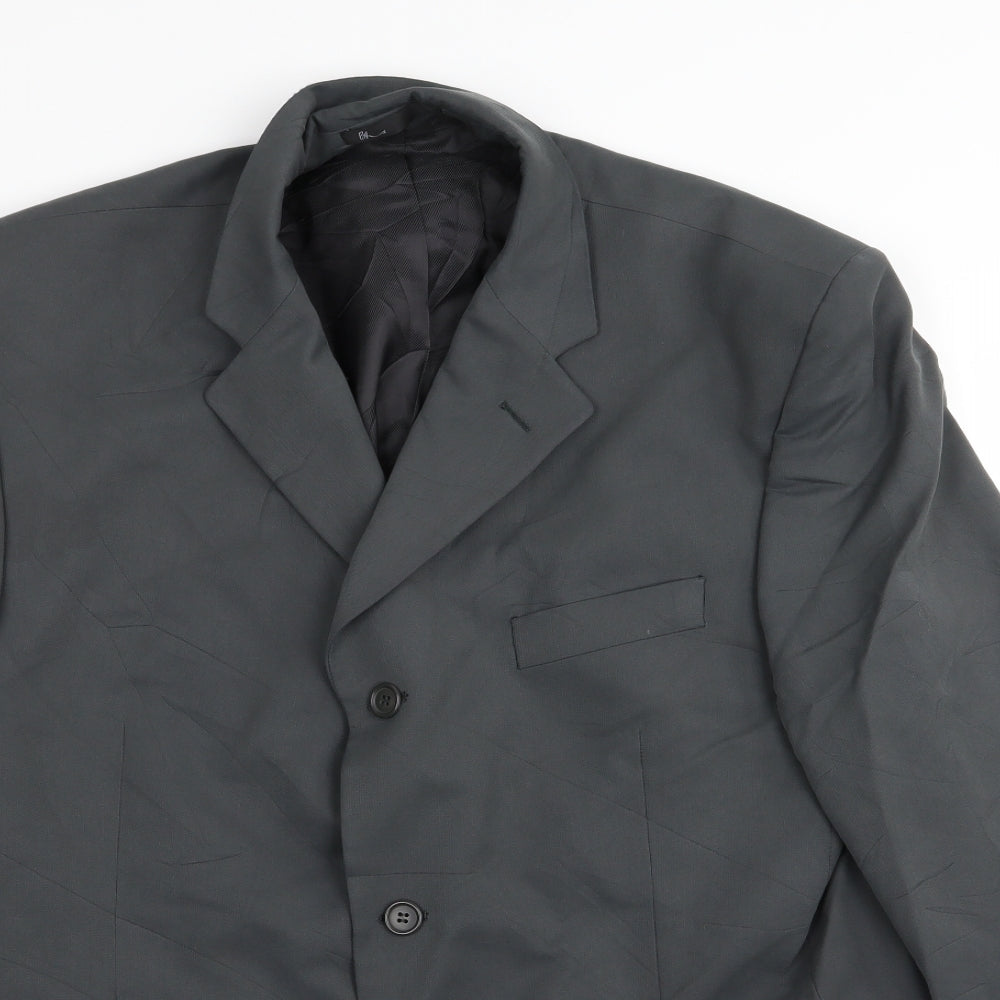 Mens UK Size 44 BHS Regular Grey Suit Jacket