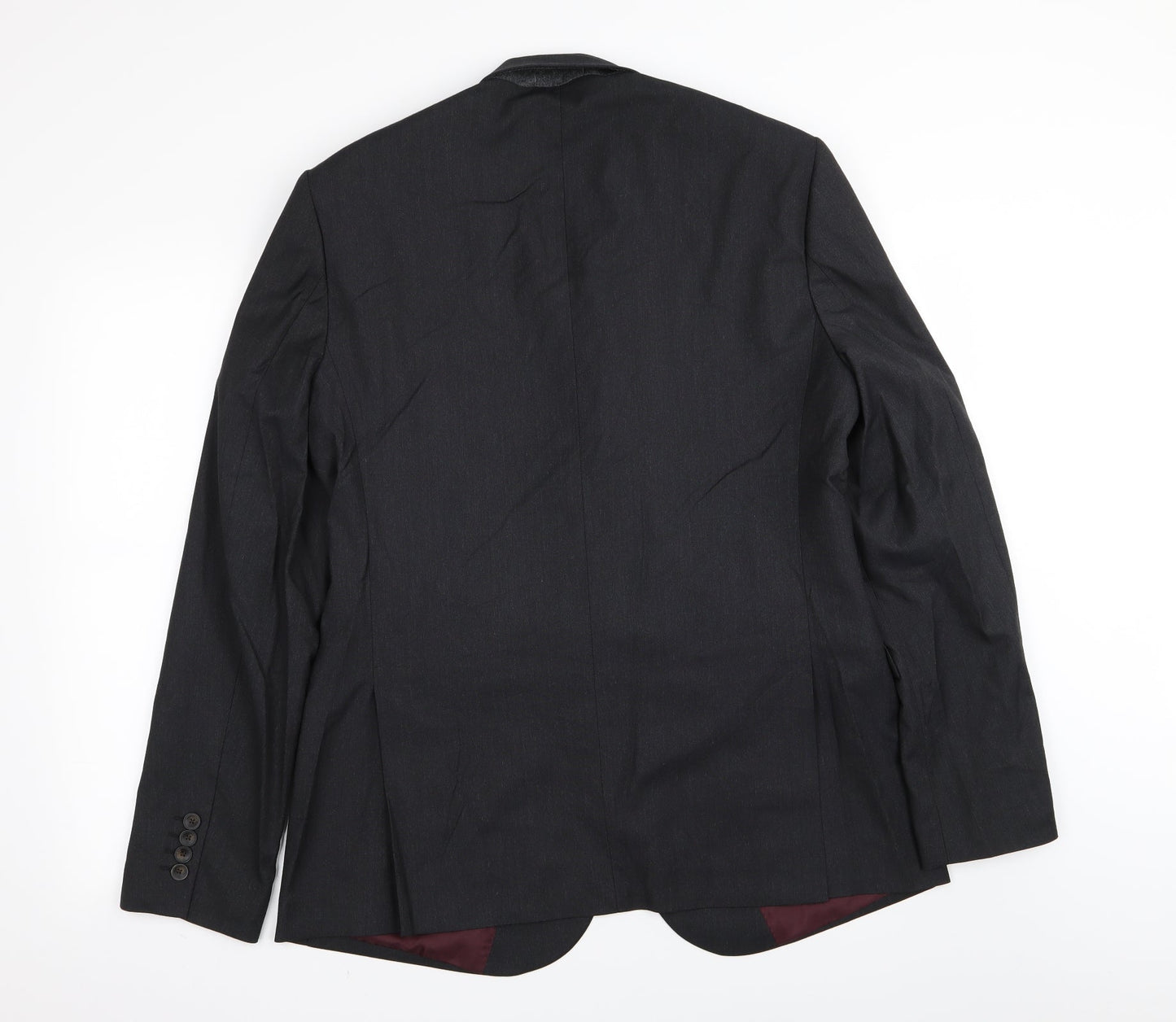 Mens UK Size 42 M&S Regular Black Suit Jacket