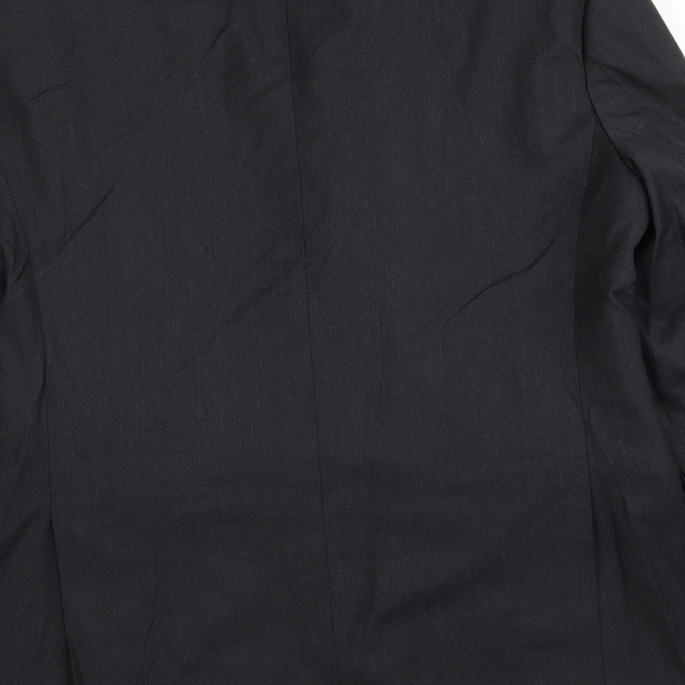 Mens UK Size 42 M&S Regular Black Suit Jacket