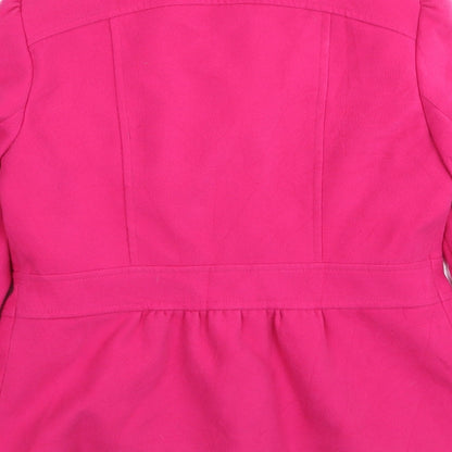 M&S Womens Pink   Jacket Blazer Size 12